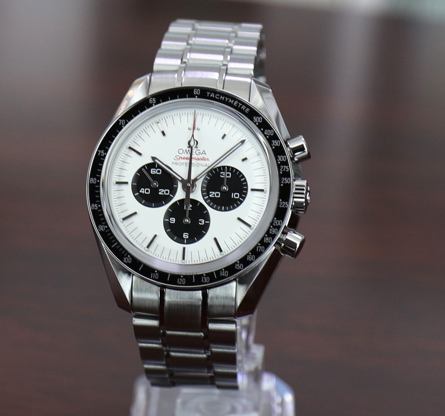 Omega Speedmaster 2020 Tokyo – Panda Dial – 42mm – Limited Edition – Unworn Mint – Full Set - Azzam Watches 