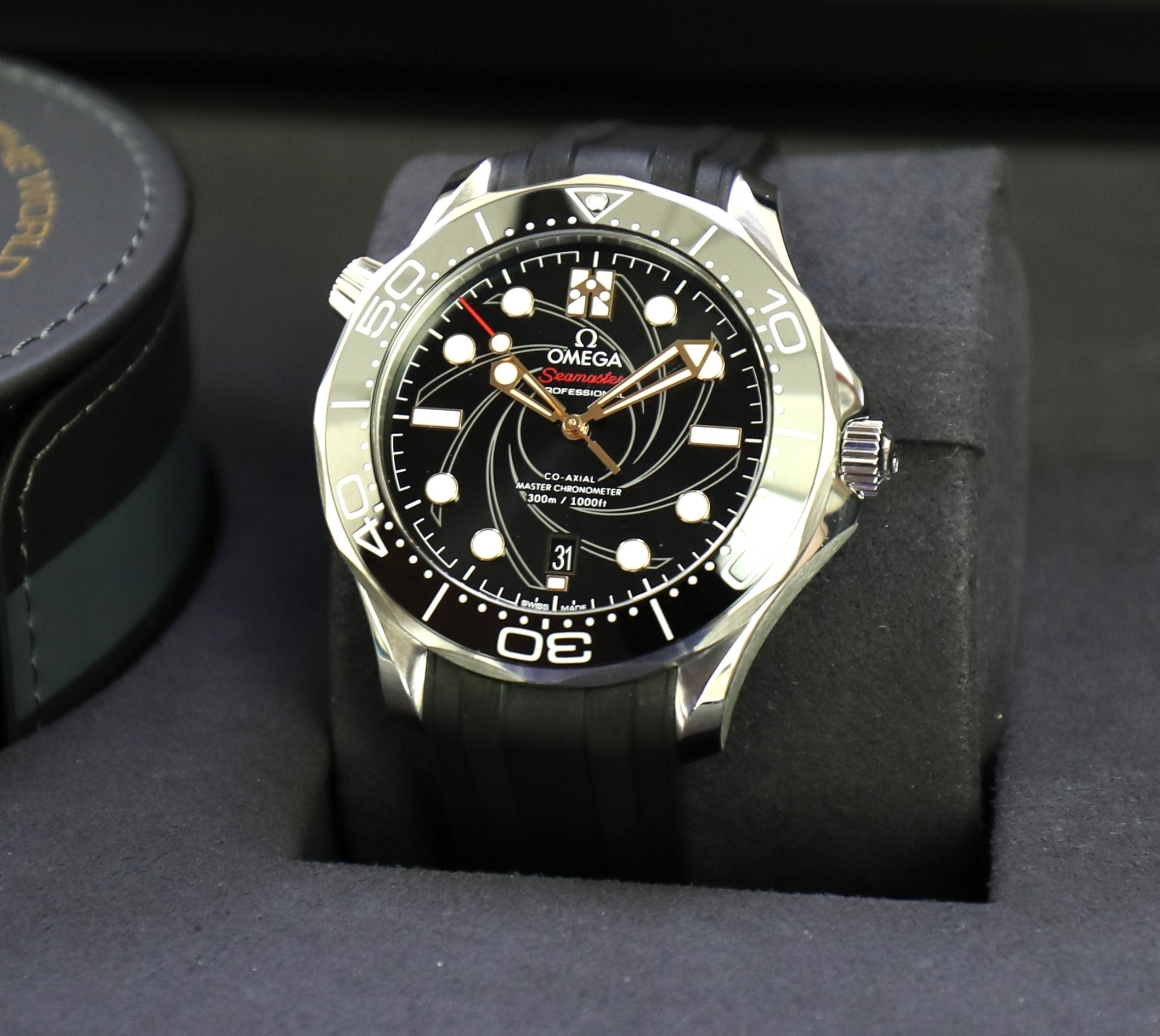 Omega Seamaster Diver 300M – James Bond 50th Anniversary – Limited Edition – New 2022 - Azzam Watches 