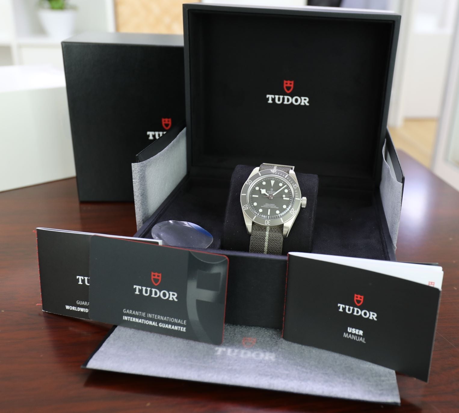 Tudor Black Bay Fifty-Eight 925 Silver – Taupe Grey Dial - Azzam Watches 