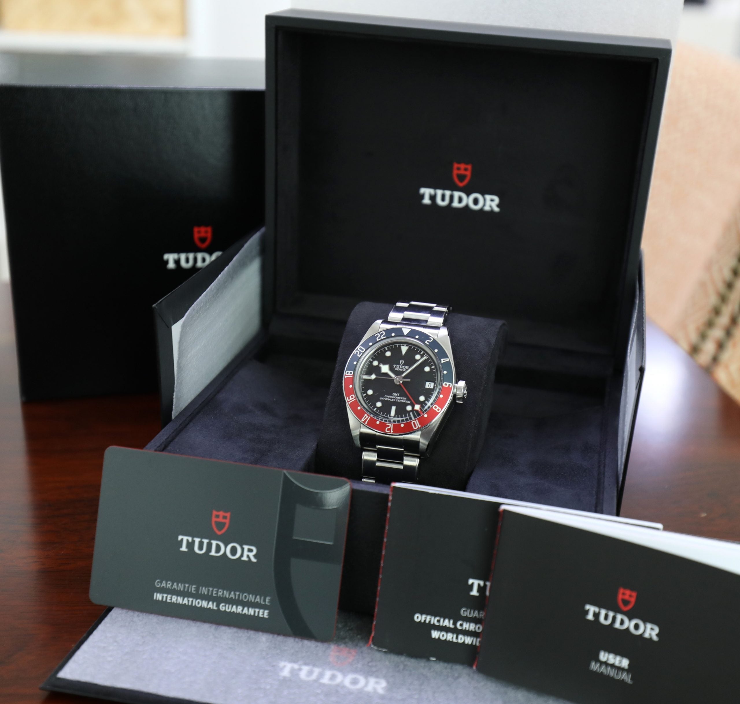 Tudor Black Bay – GMT – Pepsi – 41mm - Azzam Watches 