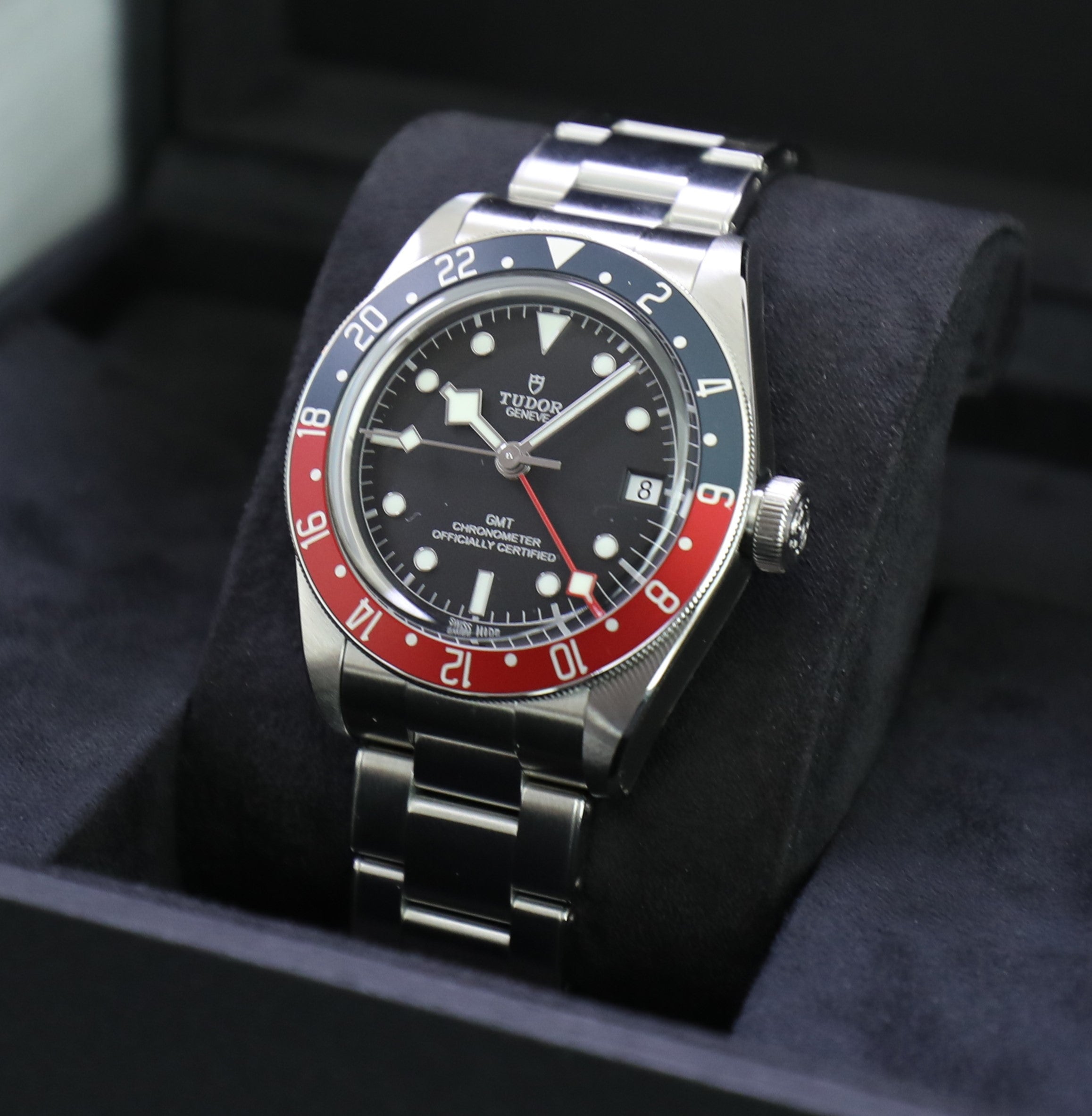 Tudor Black Bay – GMT – Pepsi – 41mm - Azzam Watches 