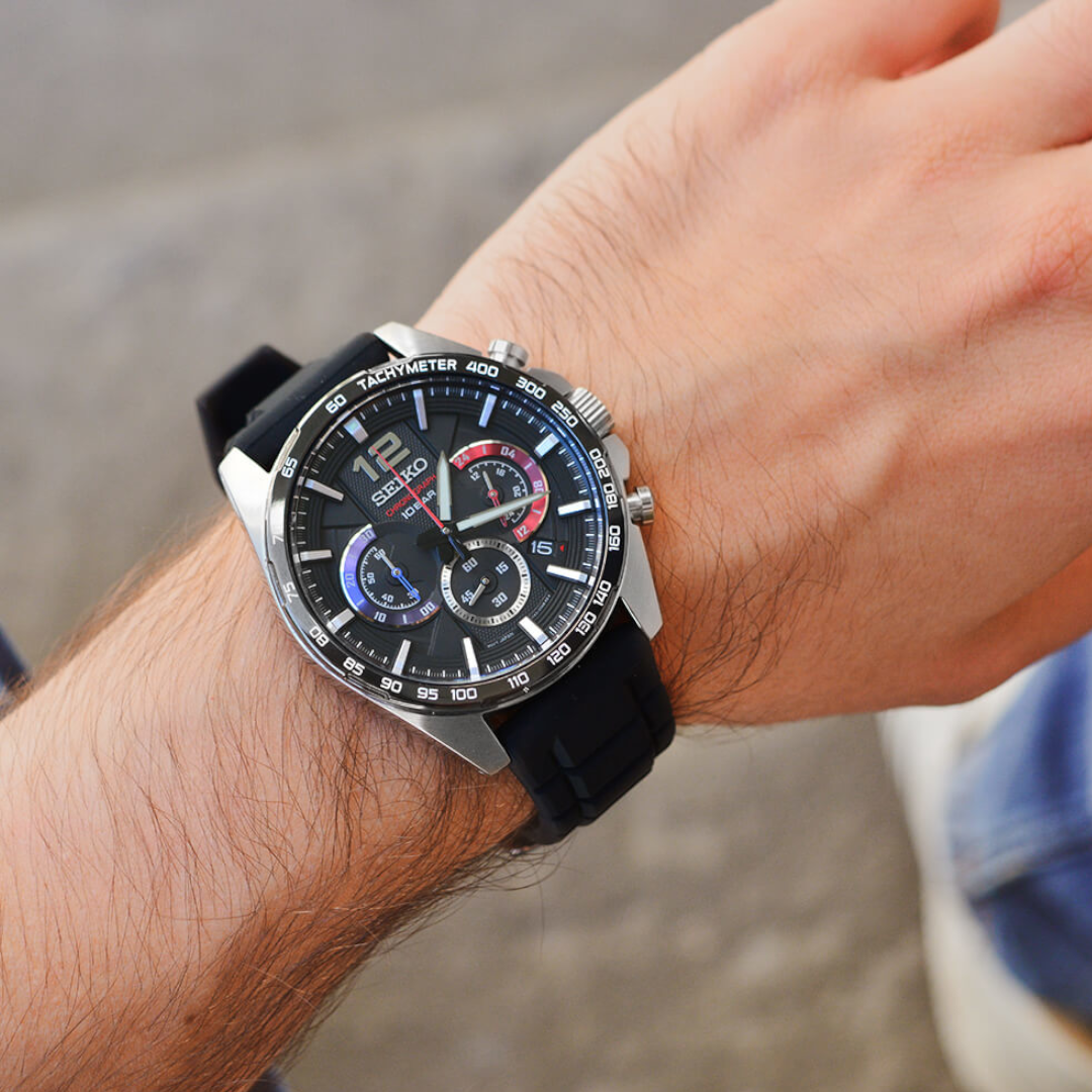SEIKO - SSB347P1 - Azzam Watches 