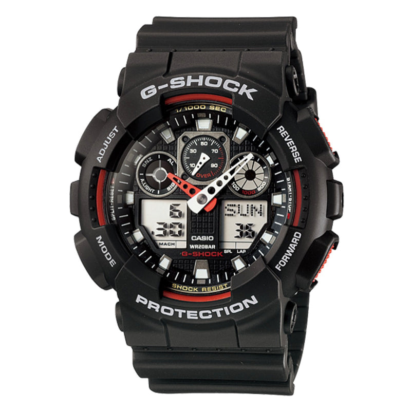 Casio - GA-100-1A4DR - Azzam Watches 