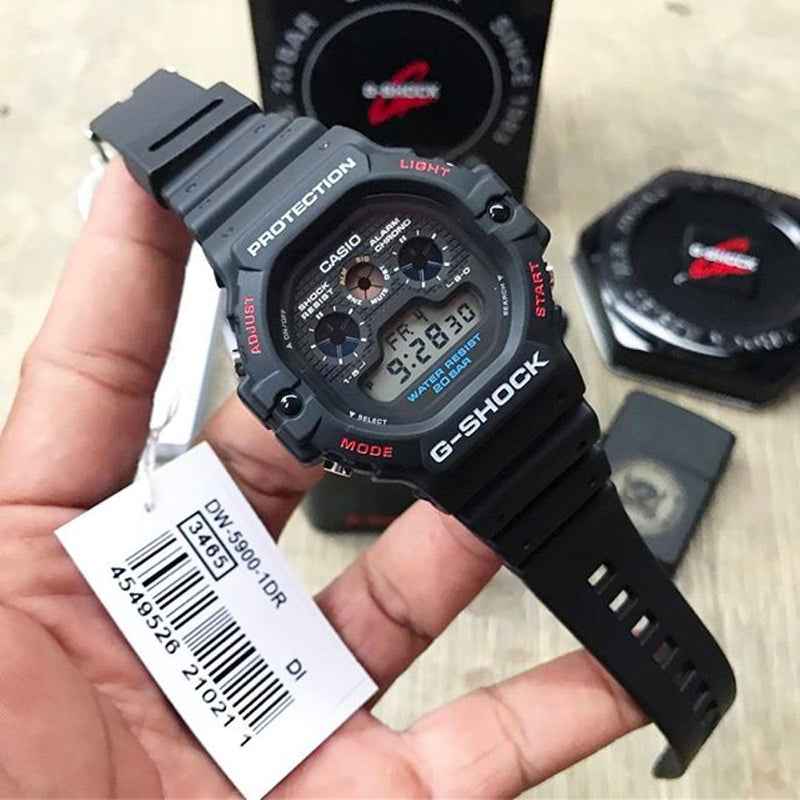 Casio - DW-5900-1DR - Azzam Watches 