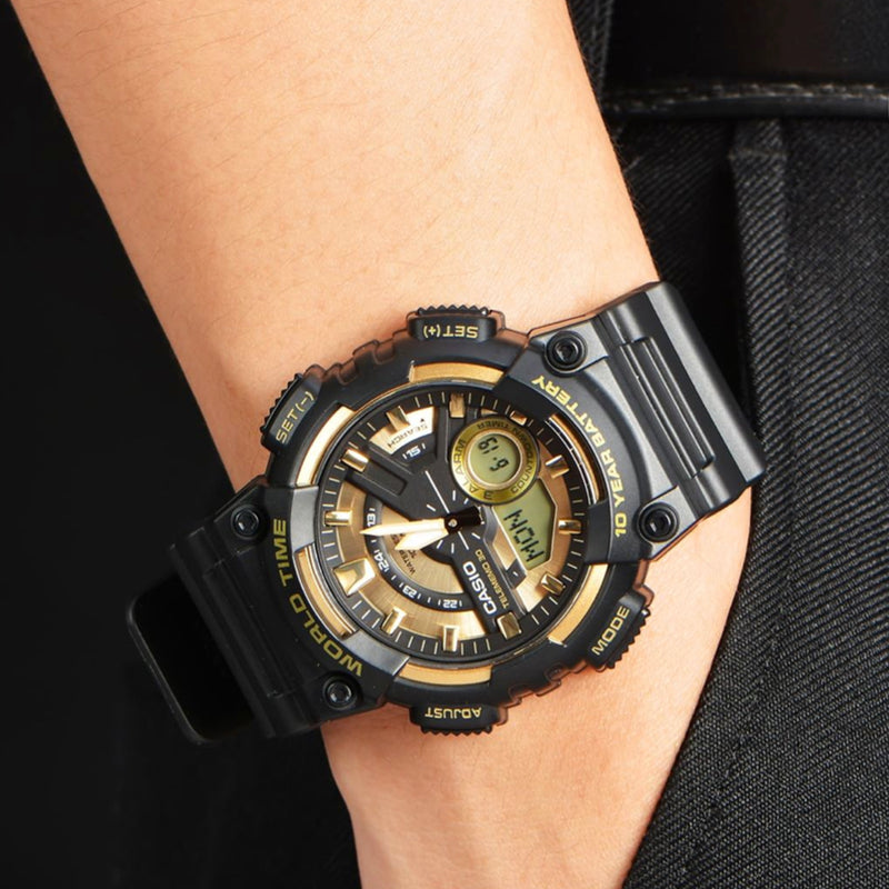 Casio - AEQ-110BW-9AVDF - Azzam Watches 