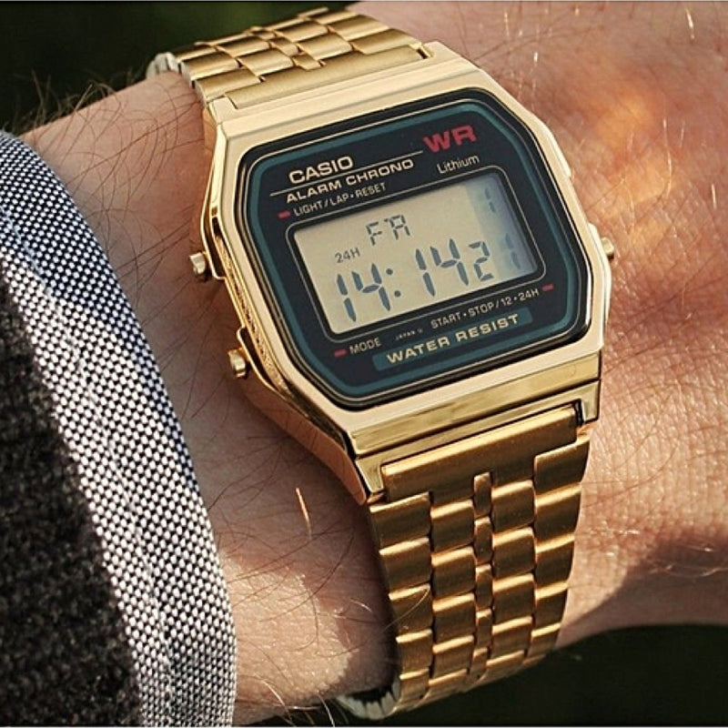Casio - A159WGEA-1DF - Azzam Watches 