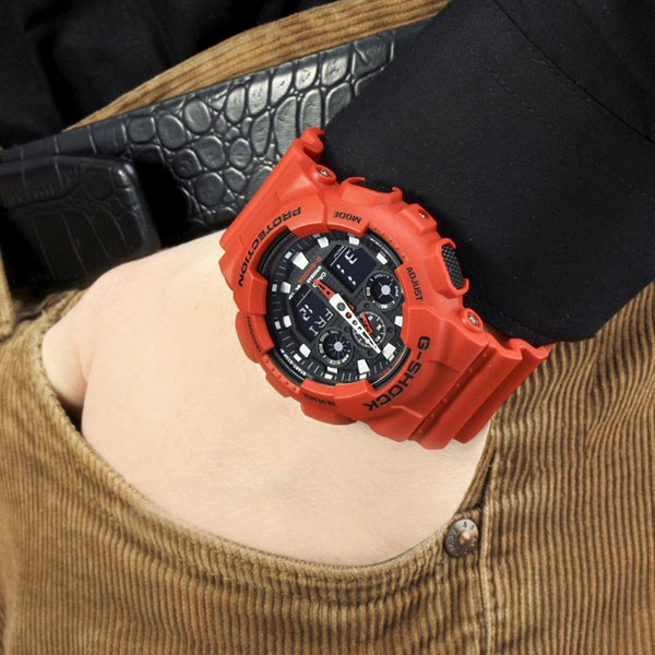 Casio - GA-100B-4ADR - Azzam Watches 
