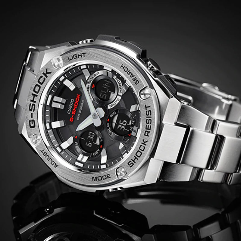 Casio - GST-S110D-1ADR - Azzam Watches 