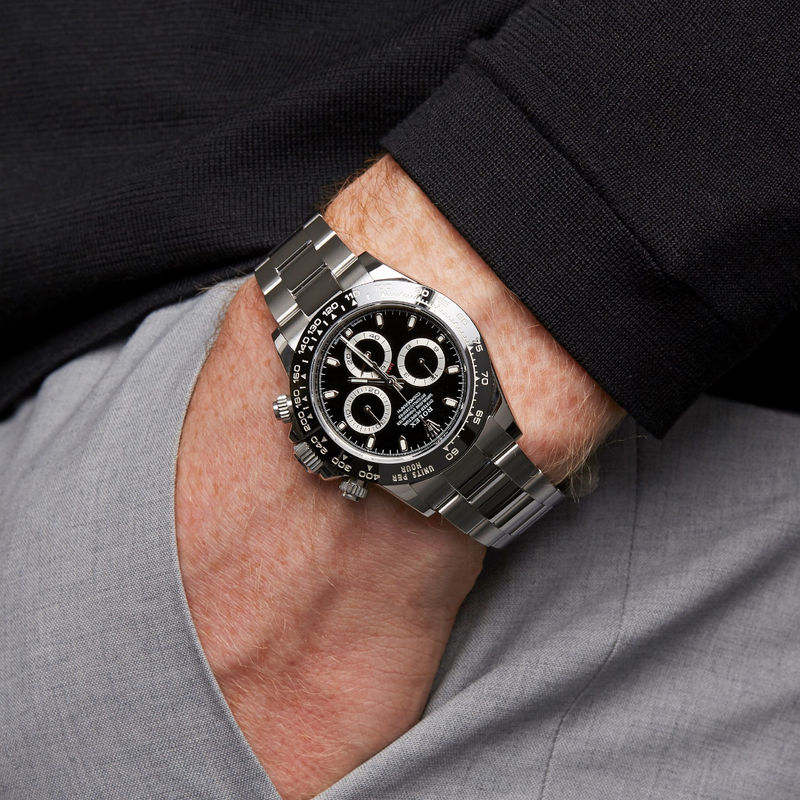 Rolex Daytona 116500Ln Bk Black Dial 40Mm Stainless Steel Men S Watch