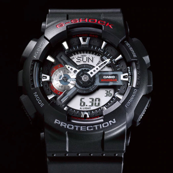 Casio - GA-110-1ADR - Azzam Watches 