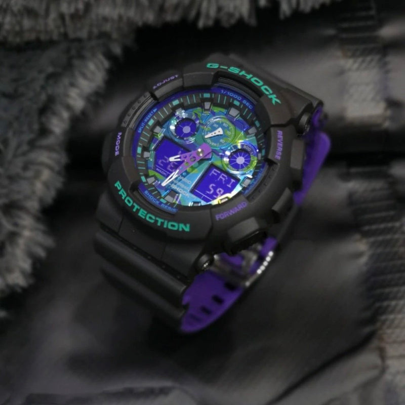 G shock hotsell ga 100 bl