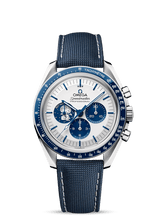 Omega Speedmaster 50th Anniversary Series Silver Snoopy Award – Unworn – Full Set - Azzam Watches 