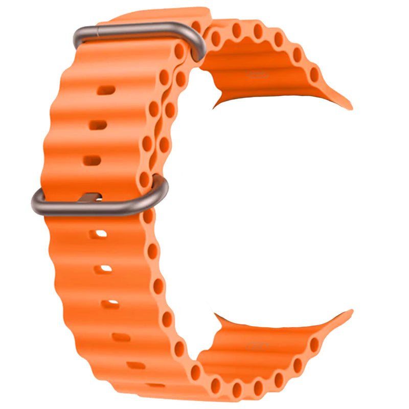 ON Ultra orange rubber band - Azzam Watches 