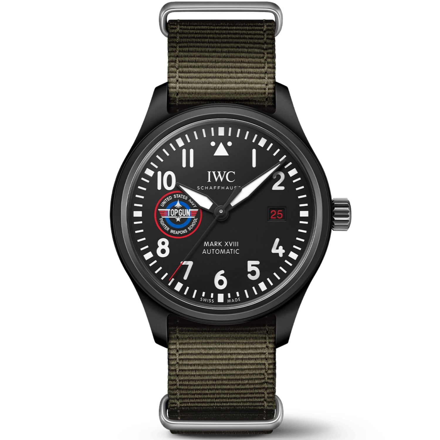 IWC Pilot MARK XVIII Top Gun EDITION “SFTI” – IW324712 – 41mm - Azzam Watches 