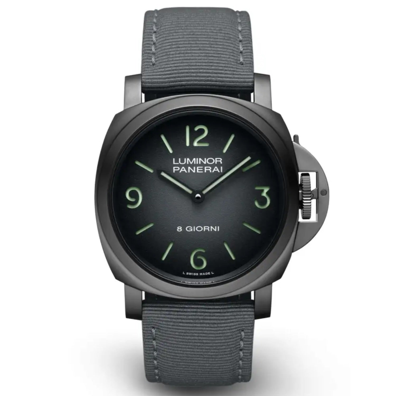 Panerai Luminor Geneva Boutique Edition 121pcs 8 Days Power Reserve Titanium and DLC - Azzam Watches 