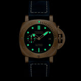 Panerai Submersible Bronzo Blu Abisso PAM01074 - Azzam Watches 