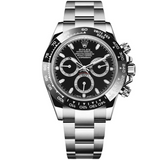 Rolex Daytona – Steel – Black Dial – Very Good Conditions – Box and Card - Azzam Watches 